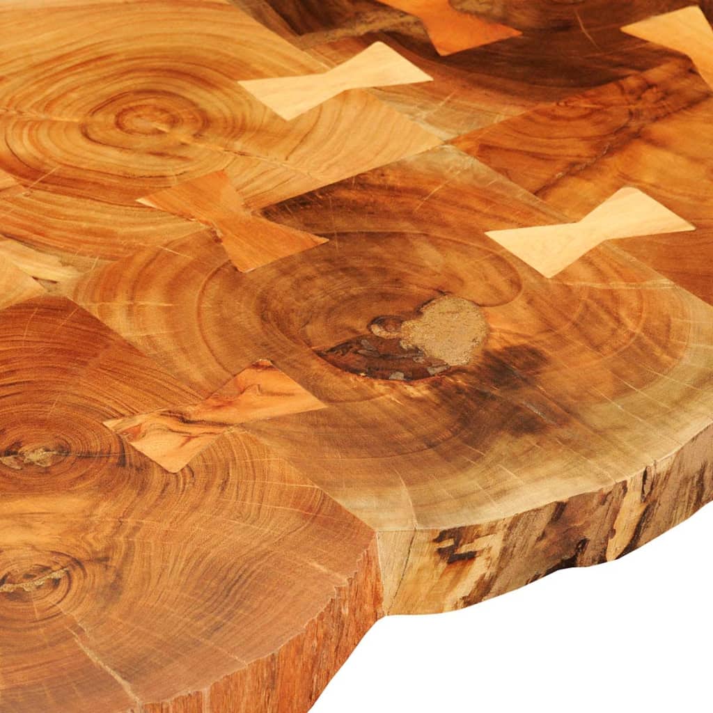Tavolino da CaffÃ¨ 35 cm 6 Tronchi in Legno Massello di Sheesham