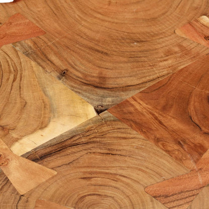Tavolino da CaffÃ¨ 35 cm 6 Tronchi in Legno Massello di Sheesham