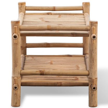 Scarpiera a 2 Livelli in Legno di BambÃ¹