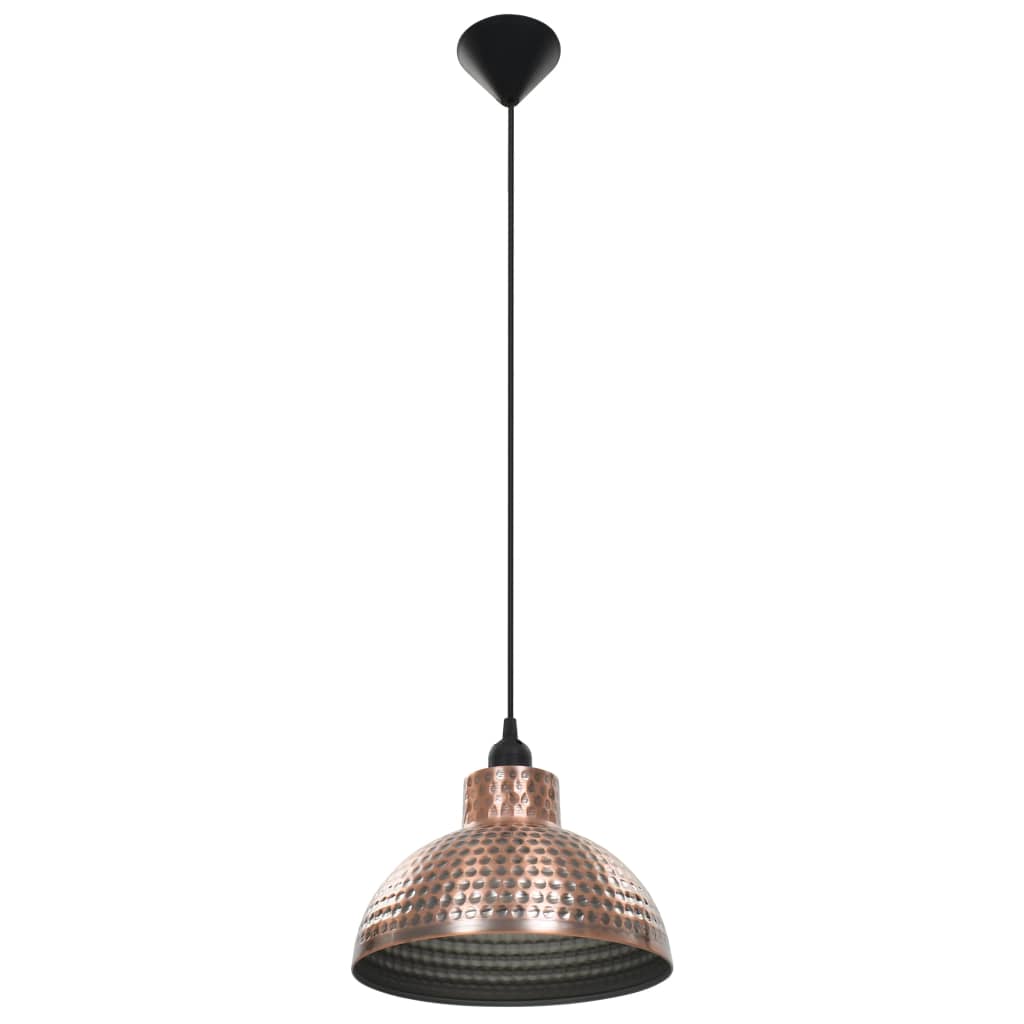 Lampadari 2 p Semisferici Color Rame