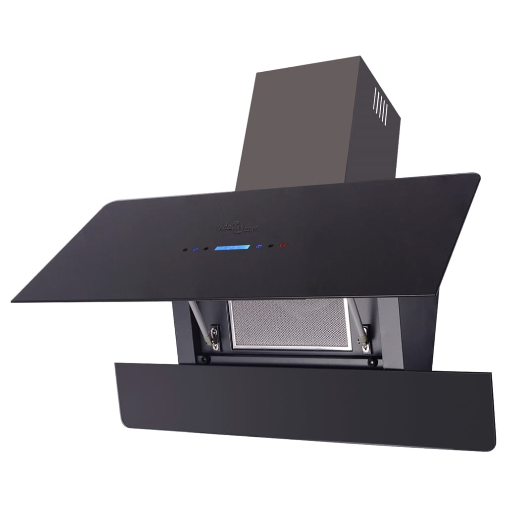Cappa con Schermo Touch Nero 900 mm