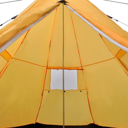 Tenda per 4 Persone Gialla