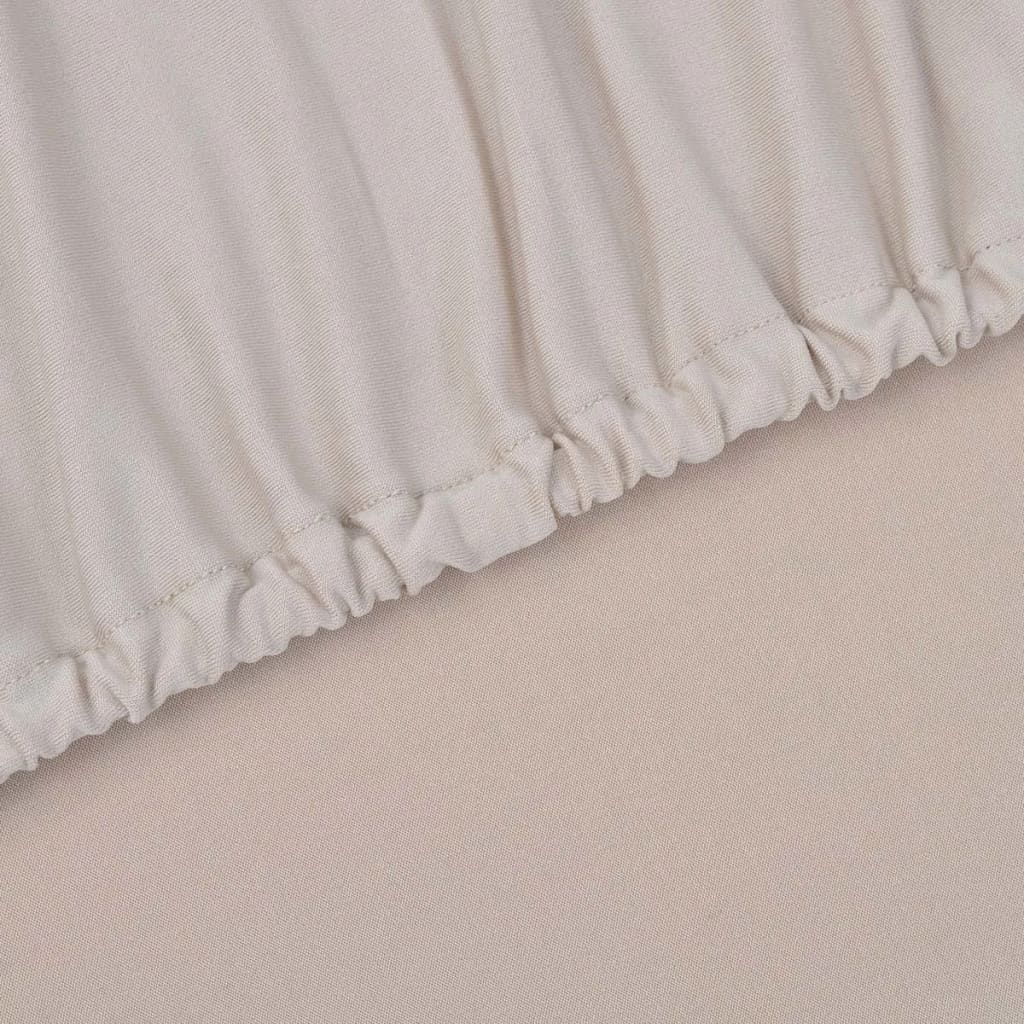 Copridivano elastico fodera beige in poliestere jersey