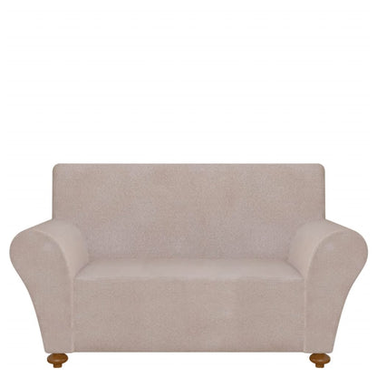 Copridivano elastico fodera beige in poliestere jersey