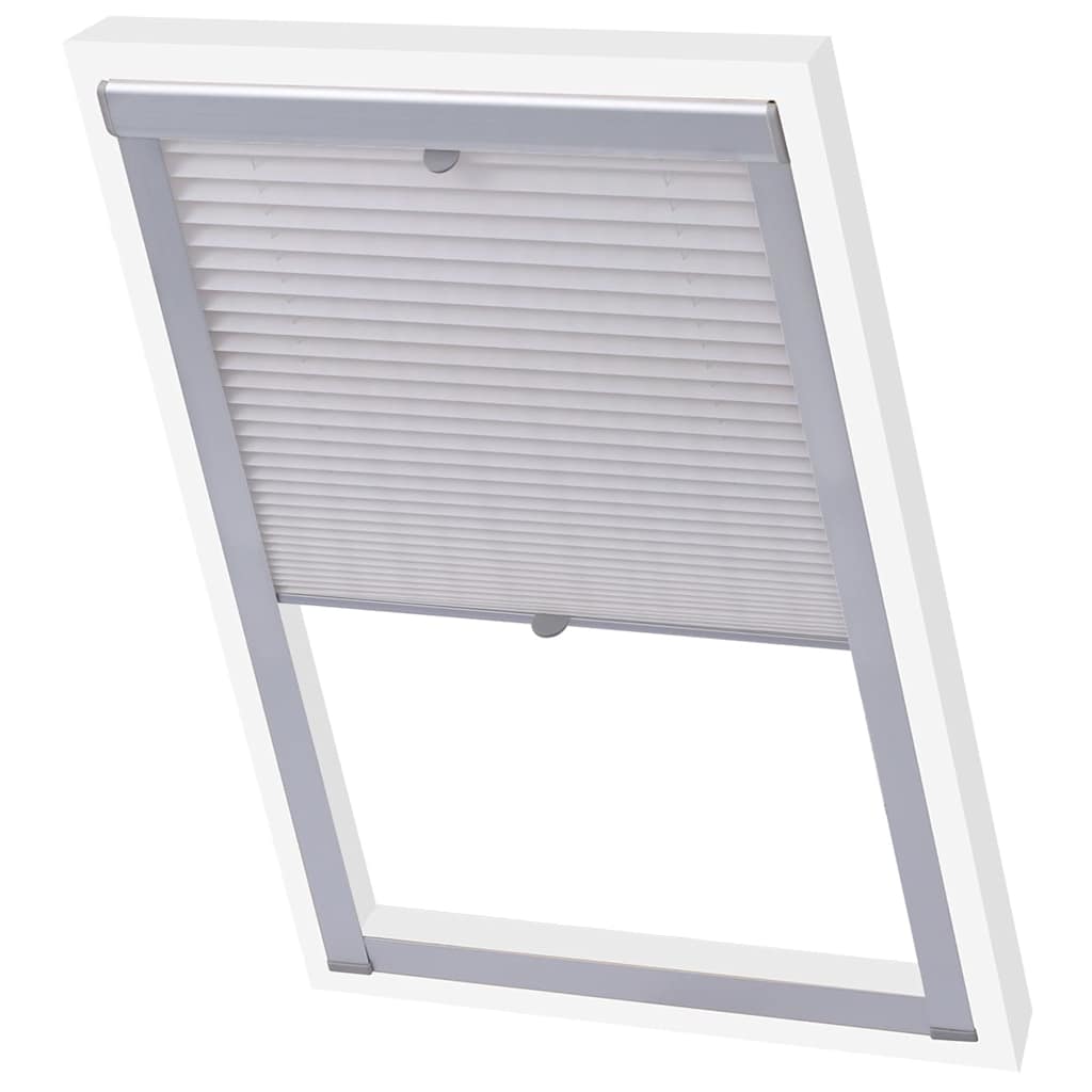 Tenda Plissettata Oscurante Bianca C02