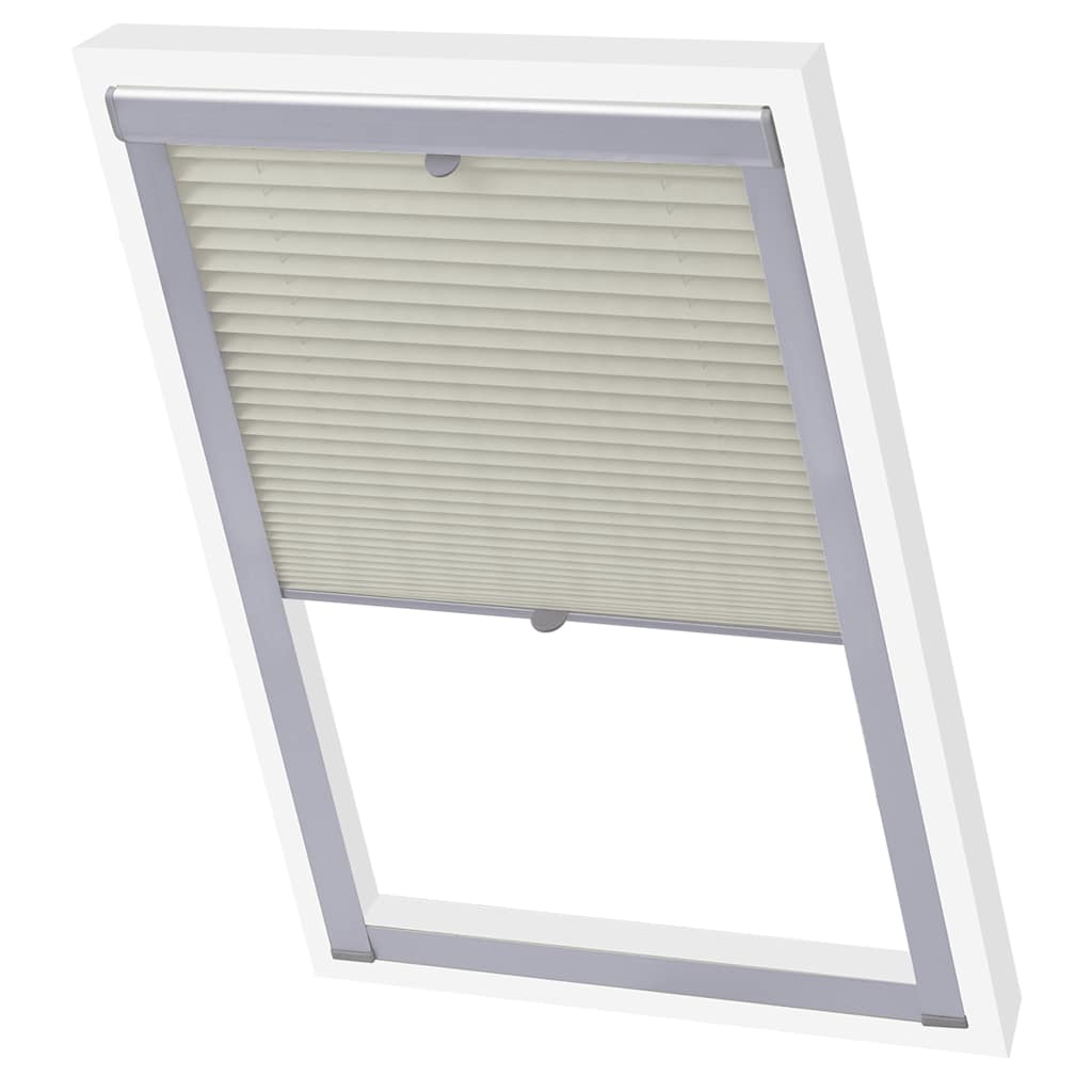 Tenda Plissettata Oscurante Crema 104