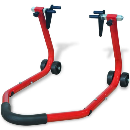 Cavalletto Anteriore per Moto Rosso