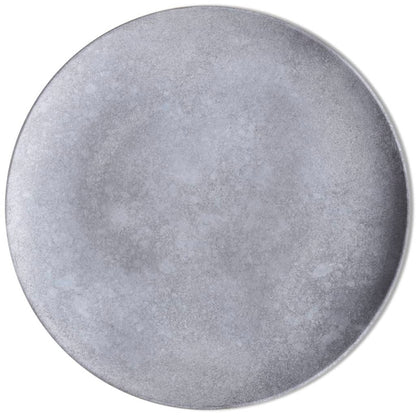 Set Tavolini Servizio e Salotto 2pz 55cm e 44cm Grigio Cemento