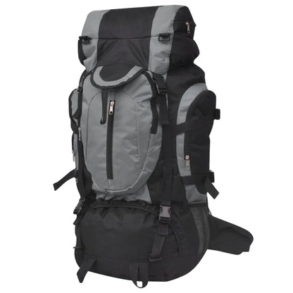 Zaino da Escursioni XXL 75 L Nero e Grigio