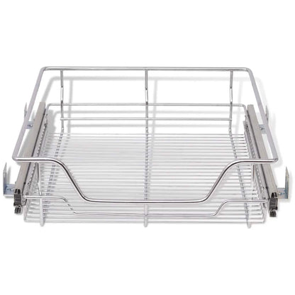 Cestelli a Rete Estraibili 2 pz 500 mm Argentati