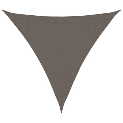 Parasole a Vela HDPE Triangolare 3,6x3,6x3,6 m Antracite