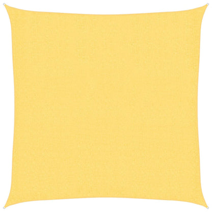 Parasole a vela HDPE Quadrato 3,6x3,6 m Beige