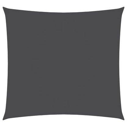 Parasole a Vela Oxford Quadrato 3,6x3,6 m Antracite
