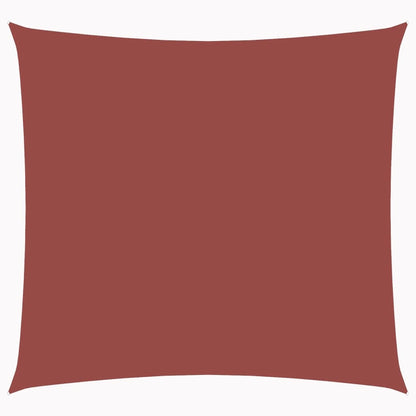 42307 Sunshade Sail Oxford Fabric Square 3,6x3,6 m Terracotta