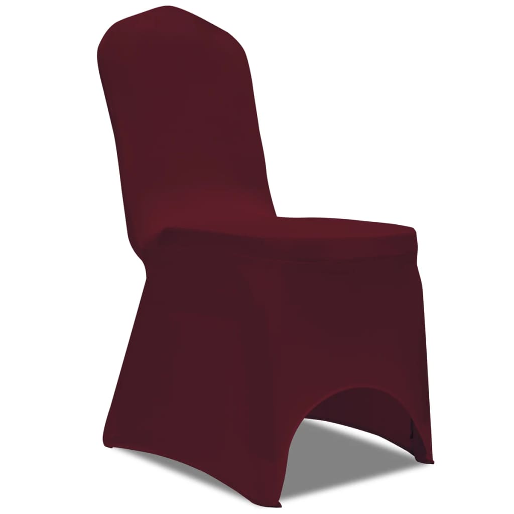 Set Coprisedie Elastiche 4 pz Rosso BordÃ²