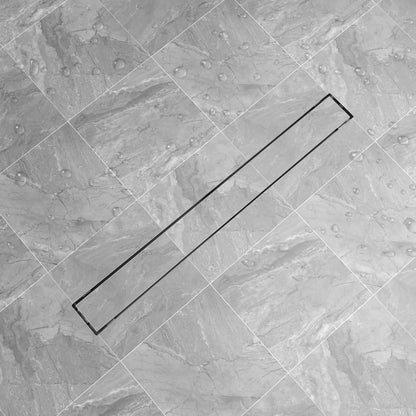 Canaletta di Drenaggio per Doccia Lineare 930x140 mm in Acciaio