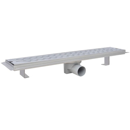 Canaletta di Drenaggio Lineare Doccia 630x140 mm Acciaio Inox