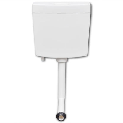 Sciacquone WC con Ingresso Acqua dal Basso 3/6 L Bianco