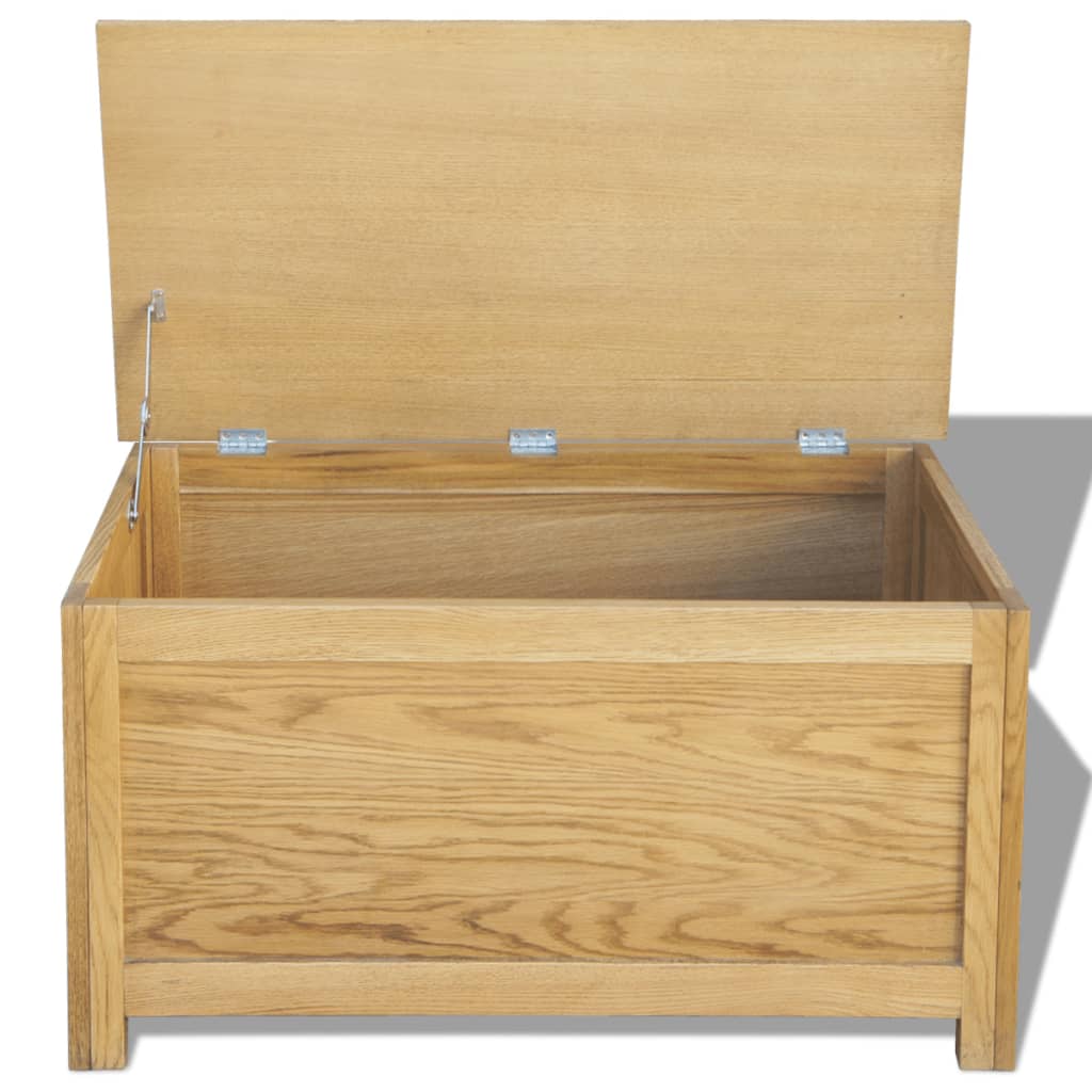 Scatola Portaoggetti 90x45x45 cm in Massello di Rovere
