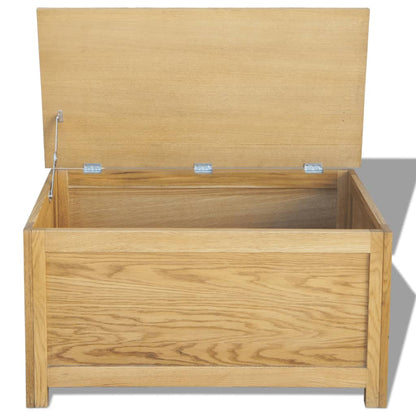 Scatola Portaoggetti 90x45x45 cm in Massello di Rovere