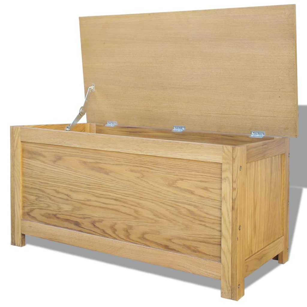 Scatola Portaoggetti 90x45x45 cm in Massello di Rovere