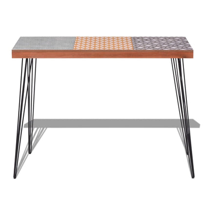 Tavolo Console 90x30x71,5 cm Marrone