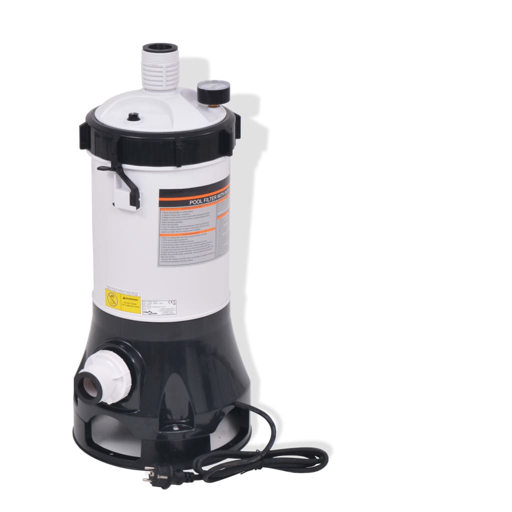 Pompa con Filtro per Piscine 185 W 4,4 mÂ³/h