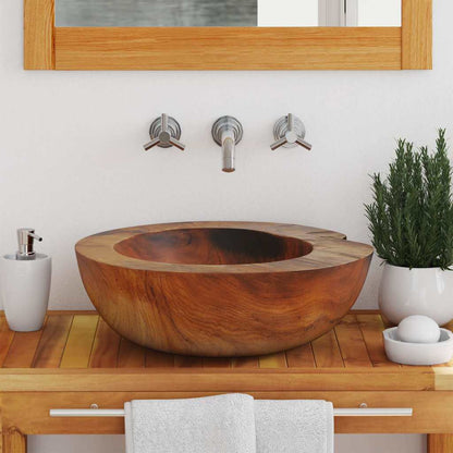 Lavabo in Legno di Teak 45 cm