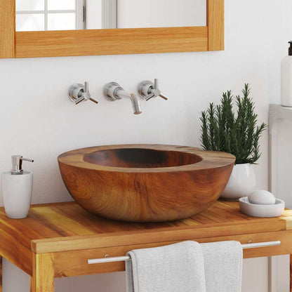 Lavabo in Legno di Teak 45 cm