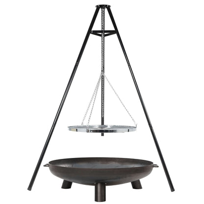 RedFire Treppiede per Griglia Nero 172 cm BBQ TRIPOD