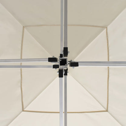 Gazebo Professionale Pieghevole in Alluminio 3x3m Crema