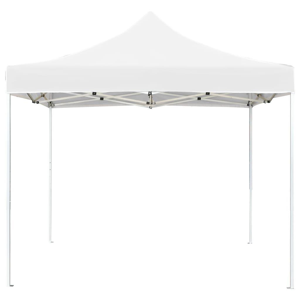 Gazebo Professionale Pieghevole in Alluminio 3x3m Bianco