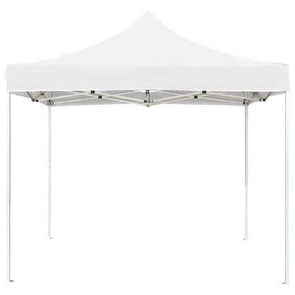 Gazebo Professionale Pieghevole in Alluminio 3x3m Bianco