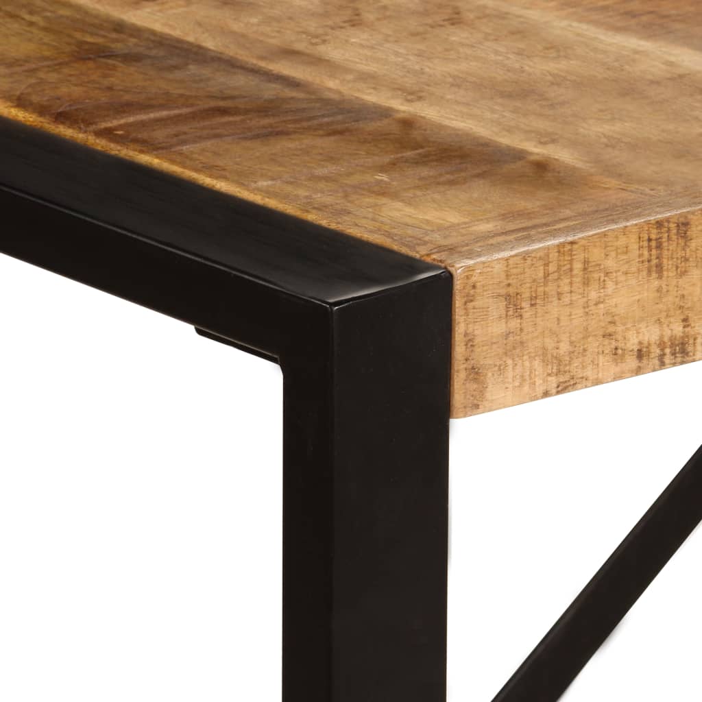 Tavolo da Pranzo 220x100x75 cm in Legno Massello di Mango