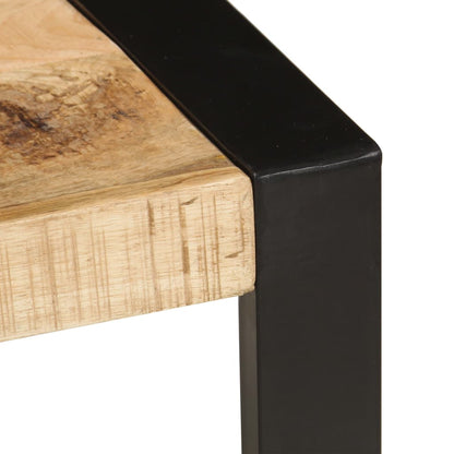 Tavolino da Salotto in Legno Massello di Mango 120x60x40 cm