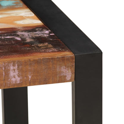 Tavolino da Salotto in Legno Massello di Recupero 120x60x40 cm