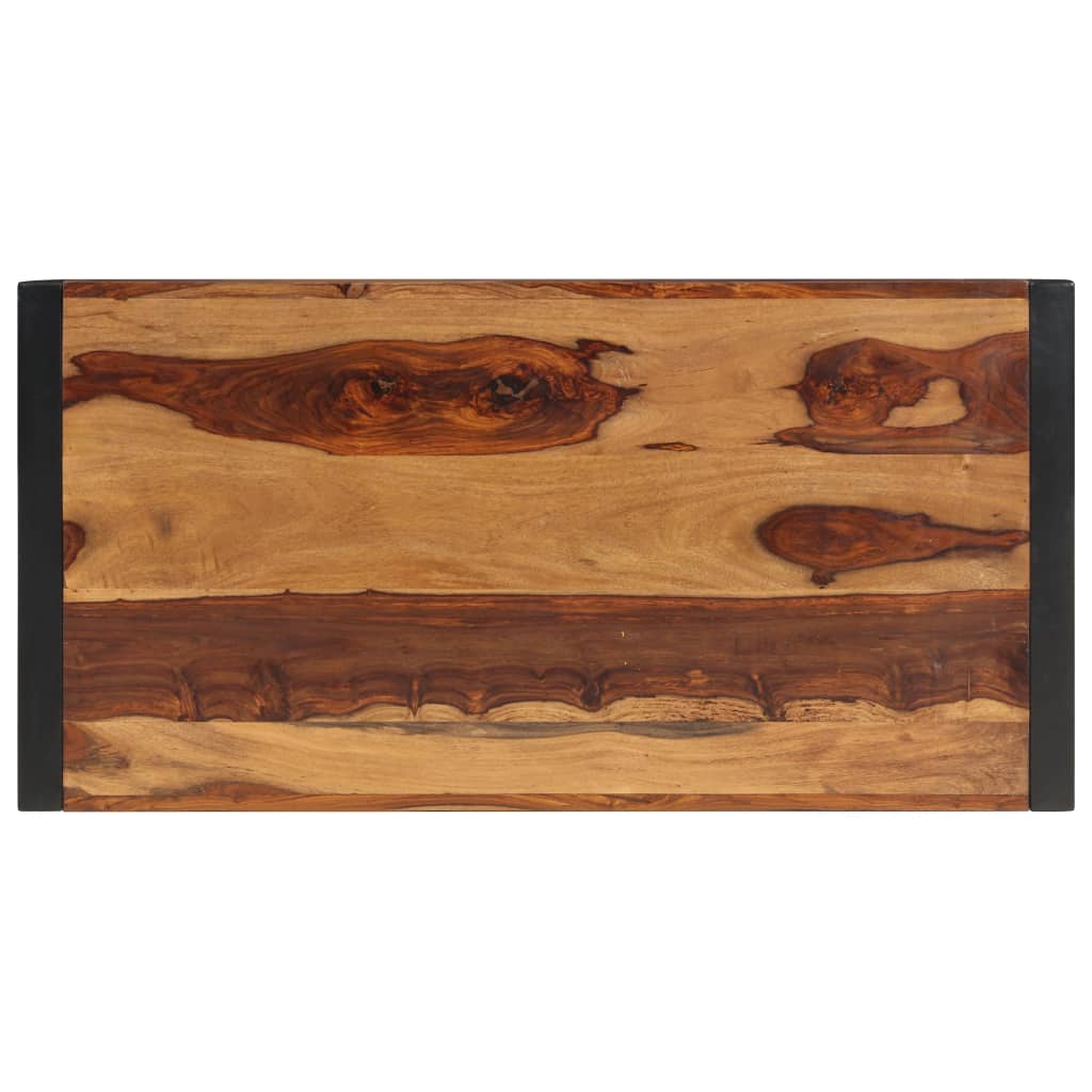 Tavolino da Salotto 120x60x40 cm in Legno Massello di Sheesham