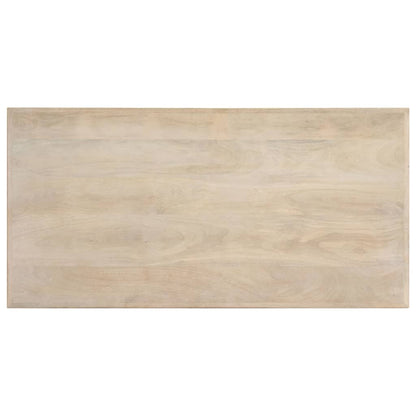 Tavolo da Pranzo 120x60x75 cm in Legno Massello di Mango