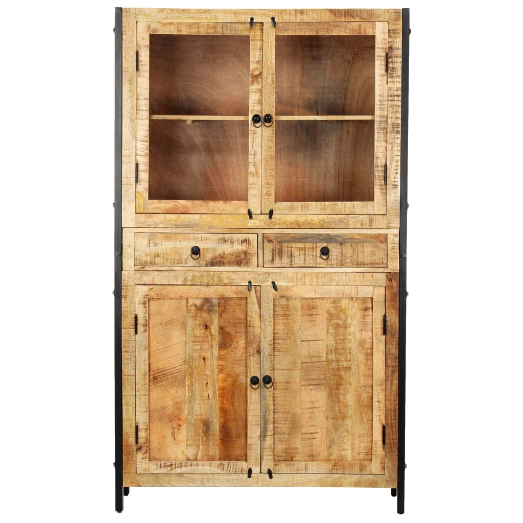 Credenza 100x40x175 cm in Legno Massello di Mango
