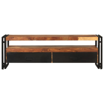Mobile Porta TV 120x30x40 cm in Legno Massello di Acacia