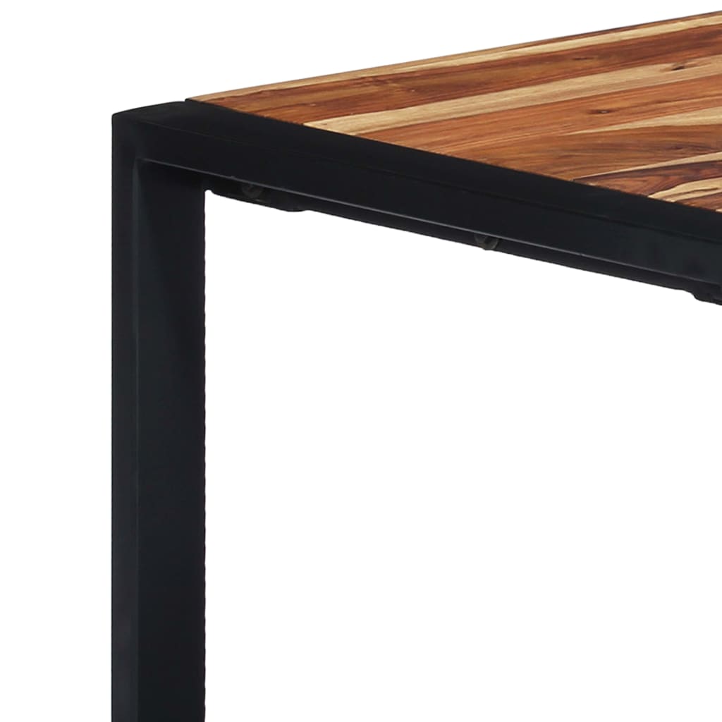 Tavolino da Salotto 110x60x40 cm in Massello di Sheesham