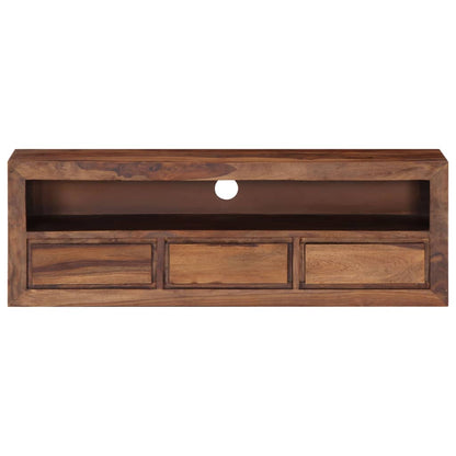Mobile Porta TV 120x30x40 cm in Legno Massello di Acacia