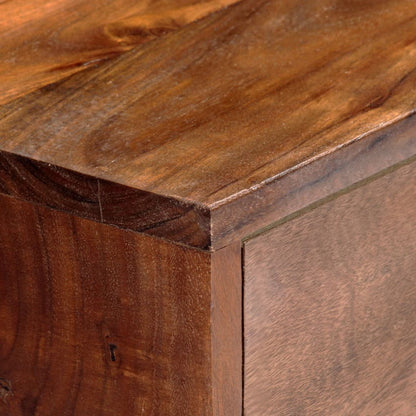 Mobile Porta TV 120x30x49 cm in Legno Massello di Acacia