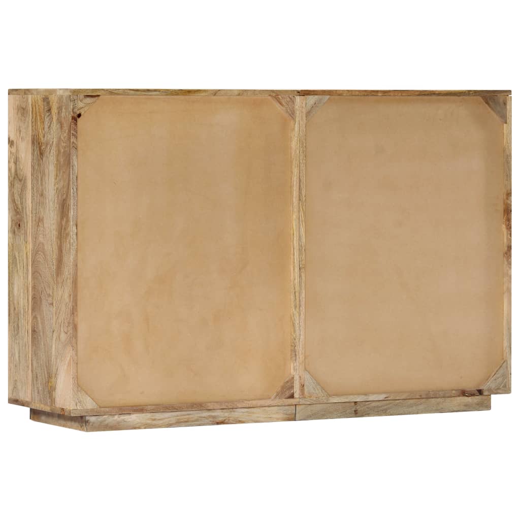 Mobile Alfabeto 6 Cassetti 120x35x79 cm in Legno Massello Mango