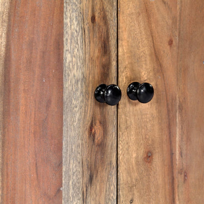 Set da Bagno 5 pz in Legno Massello di Acacia