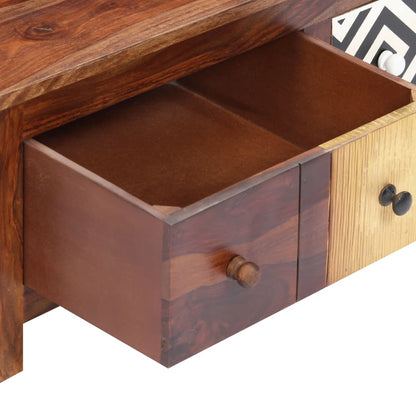 Tavolino da Salotto 90x50x30 cm in Legno Massello di Sheesham