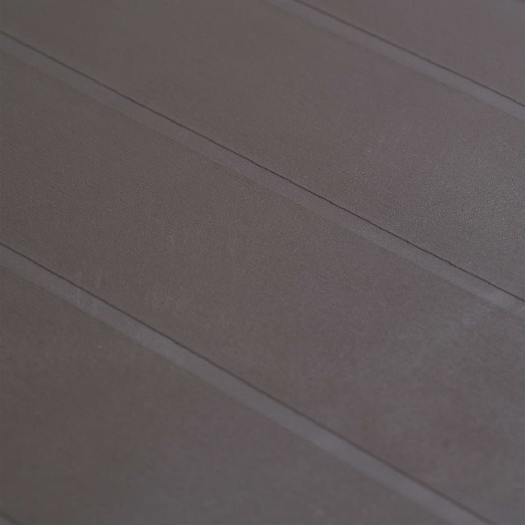 Tavolo da Giardino Marrone 79x79x72 cm in Plastica Stile Rattan