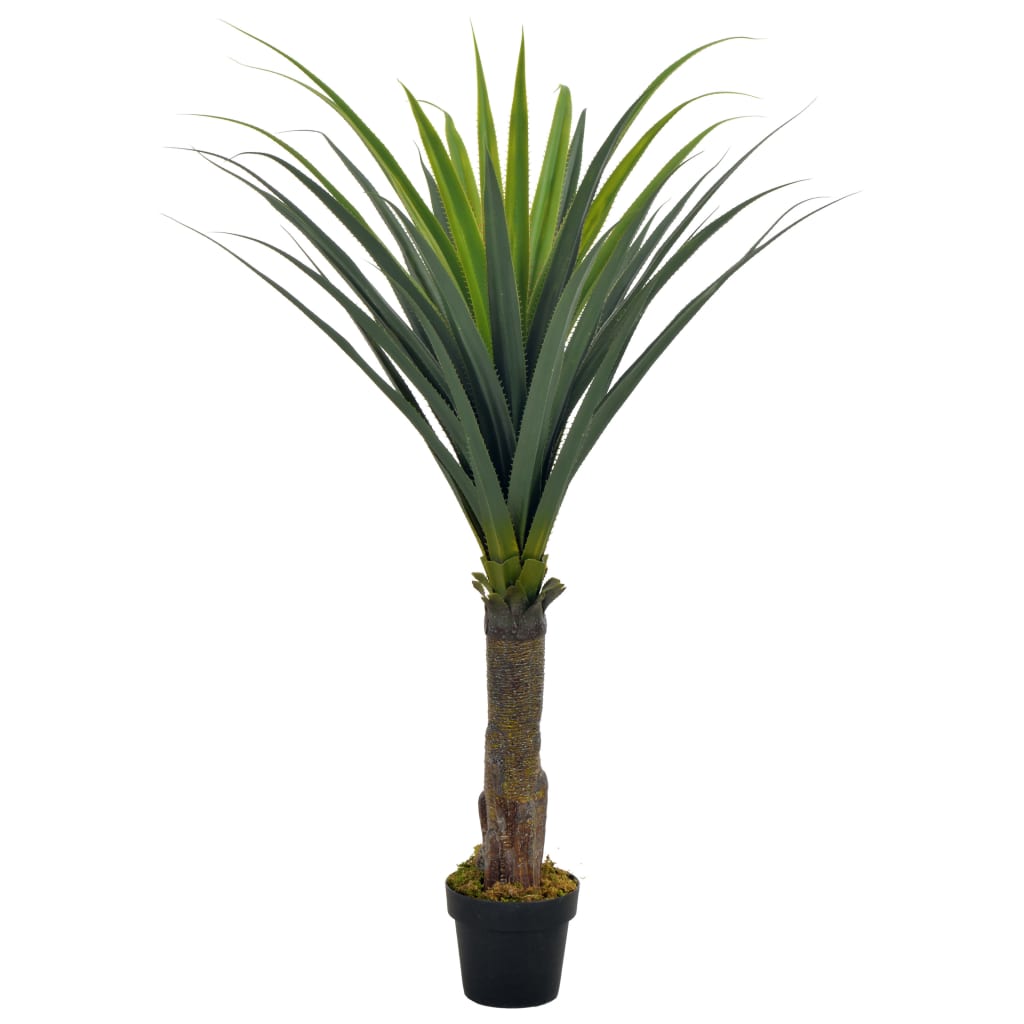 Yucca Artificiale con Vaso Verde 145 cm