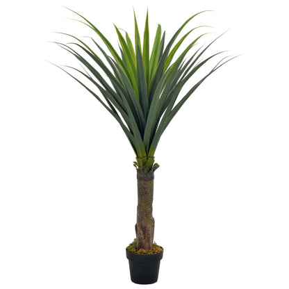 Yucca Artificiale con Vaso Verde 145 cm