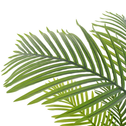 Palma Artificiale con Vaso Verde 120 cm